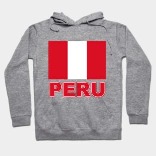 The Pride of Peru - Peruvian National Flag Design Hoodie